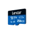 Lexar High-Performance 633x 256GB MicroSDXC UHS-I Memory Card with Adapter
